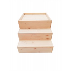 Cubo  Scala per Conigli con cuscino Rosicchiando NEW semplicemente unico !!